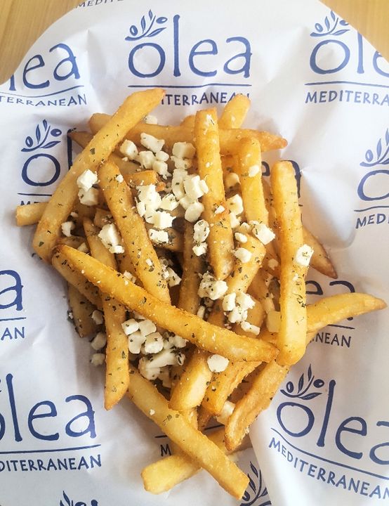 Olea signature dishes Greek Fries
Hummus
Greek Salad